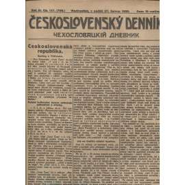Československý denník roč. III, č. 137. Vladivostok, 1920 (LEGIE, RUSKO, LEGIONÁŘI)