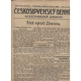 Československý denník roč. III, č. 140. Vladivostok, 1920 (LEGIE, RUSKO, LEGIONÁŘI)