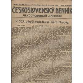 Československý denník roč. III, č. 142. Vladivostok, 1920 (LEGIE, RUSKO, LEGIONÁŘI)