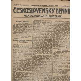 Československý denník roč. III, č. 144. Vladivostok, 1920 (LEGIE, RUSKO, LEGIONÁŘI)