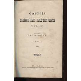 Časopis Společnosti přátel starožitností českých v Praze, ročník IV. (1896)