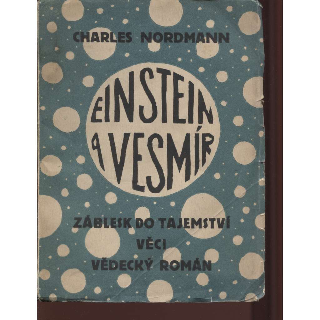 Einstein a vesmír (obálka Josef Čapek)