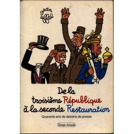 De la troisième République à la seconde Restauration. Quarante ans de dessins de presse