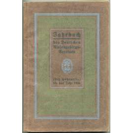 Jahrbuch des Deutschen Riesengebirgs-Vereines (Sitz Hohenelbe) 1925 [Krkonoše; Sudety; Trutnov; Vrchlabí]