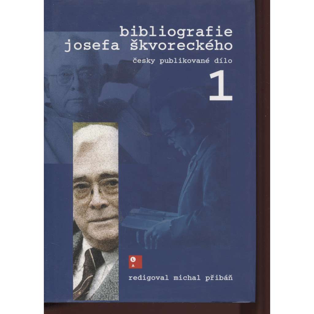 Bibliografie Josefa Škvoreckého 1. (podpis J. Škvorecký)