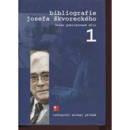 Bibliografie Josefa Škvoreckého 1. (podpis J. Škvorecký)