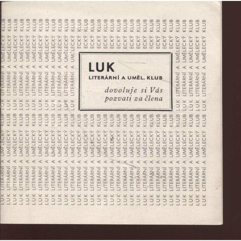 LUK - Literární a umělecký klub