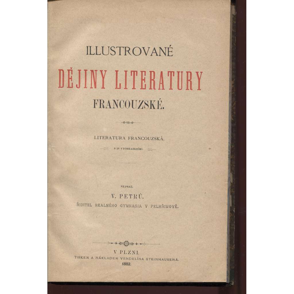 Illustrované dějiny literatury francouzské