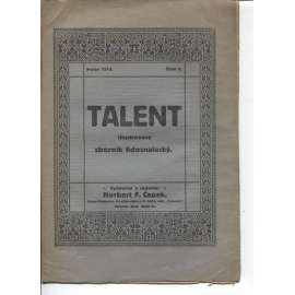 Talent, číslo 6/1913. Illustrovaný sborník lidoznalecký