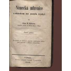 Německá mluvnice s ohledem na jazyk český (1859)