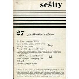 Sešity pro literaturu a diskusi 27 – leden 1969