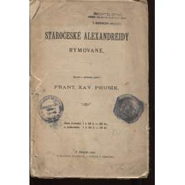 Staročeské Alexandreidy rýmované