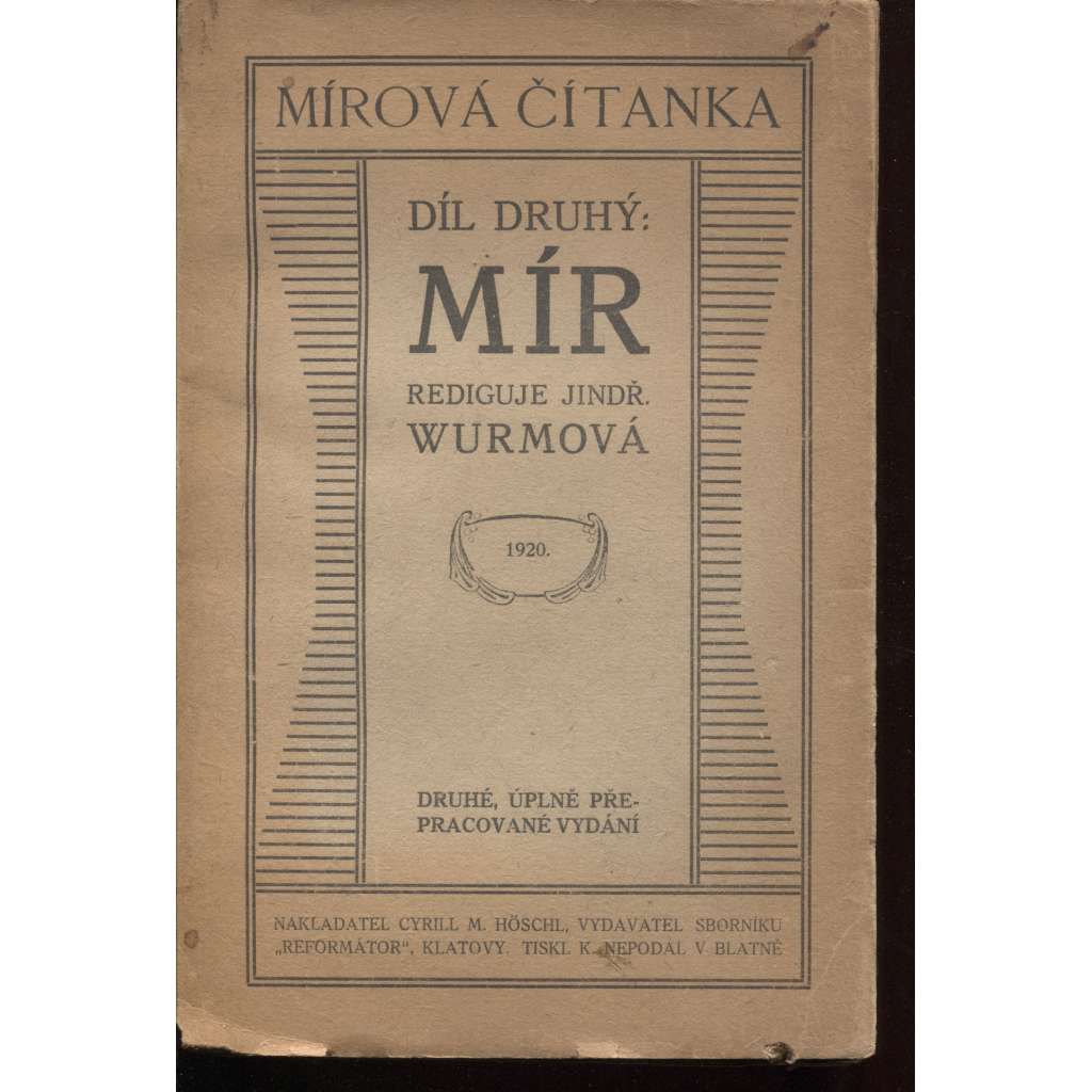 Mírová čítanka, díl II. Mír