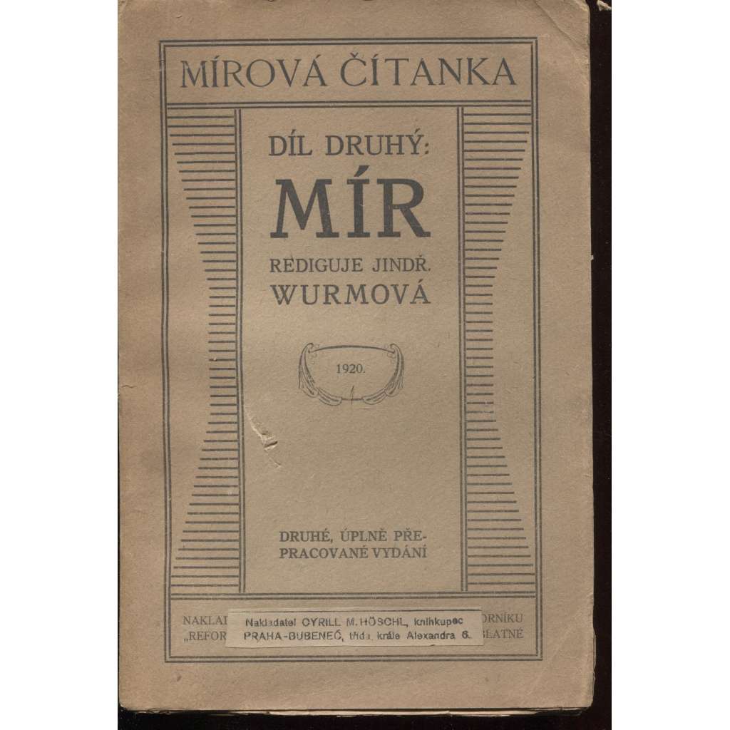 Mírová čítanka, díl II. Mír