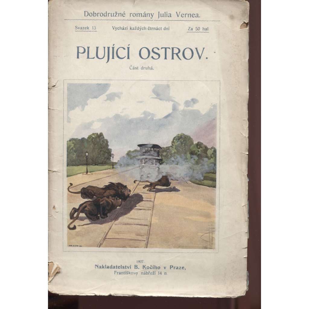 Plující ostrov, část II. (Dobrodružné romány Julia Vernea)