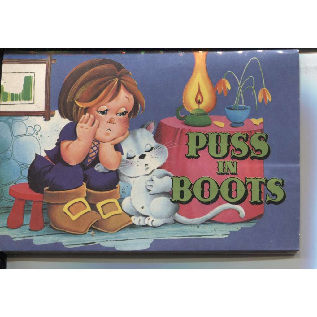 Puss in Boots (POP-UP Book, prostorová kniha) Kocour v botách
