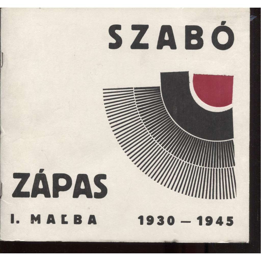 Július Szabó, maľba 1930-1945. Zápas I. (text slovensky)