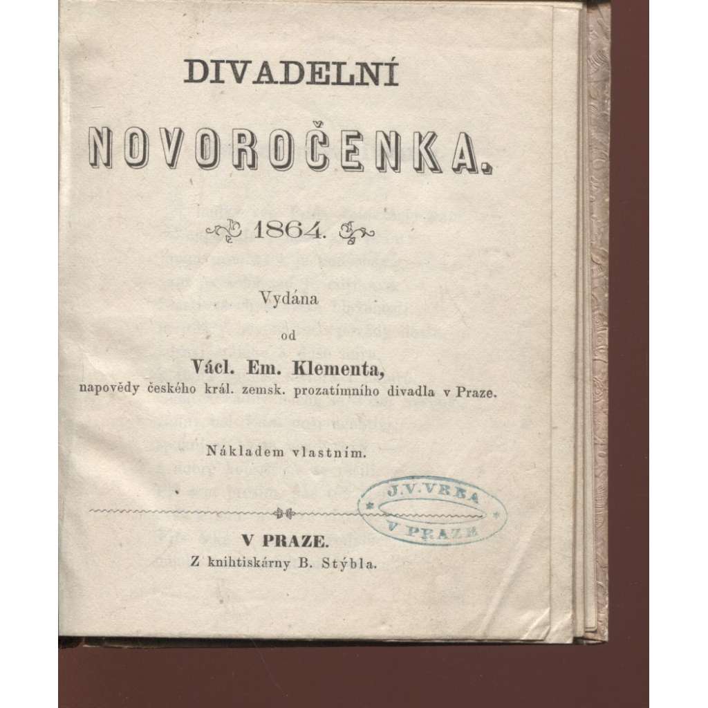 Divadelní novoročenka 1864 (divadlo)