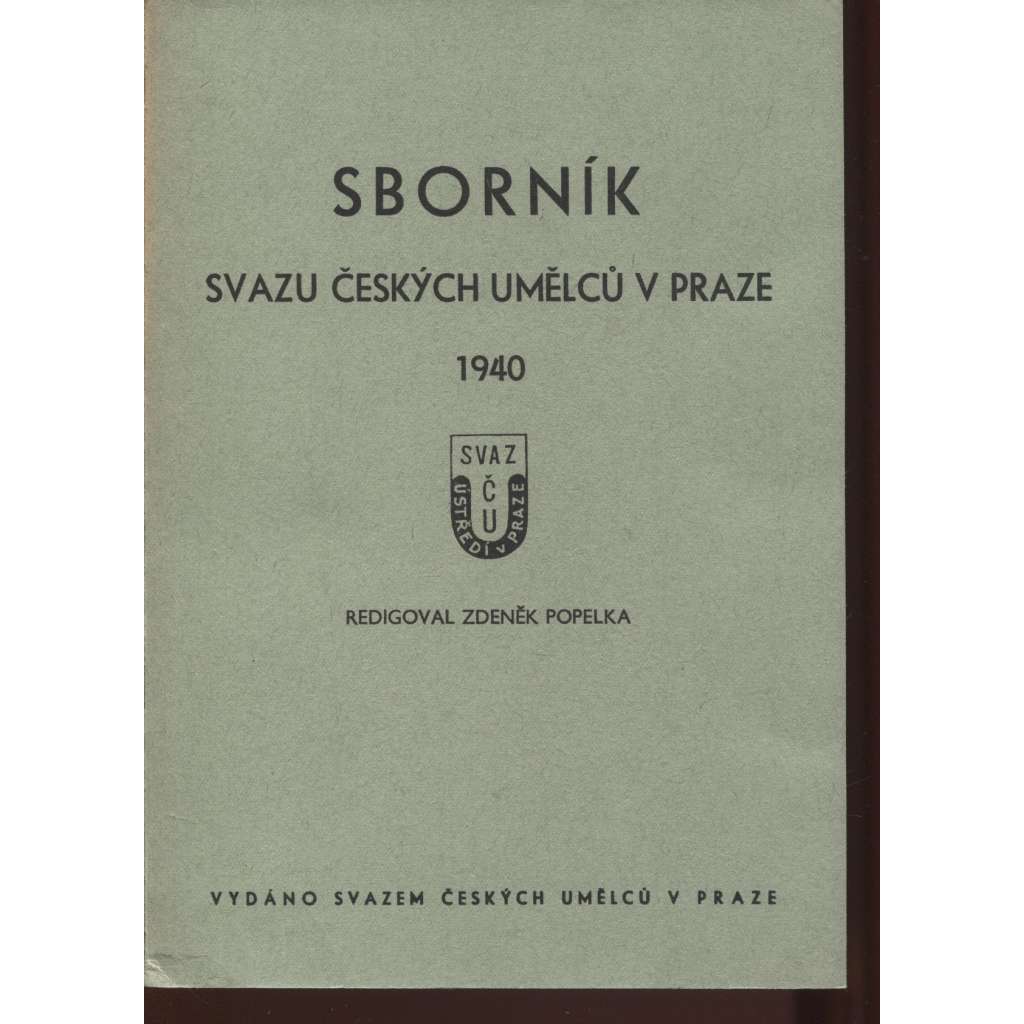 Sborník Svazu českých umělců v Praze 1940