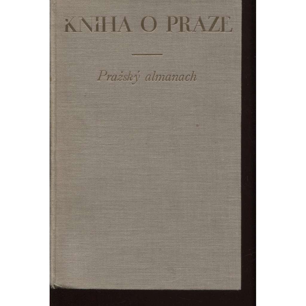 Kniha o Praze (Pražský almanach) II.