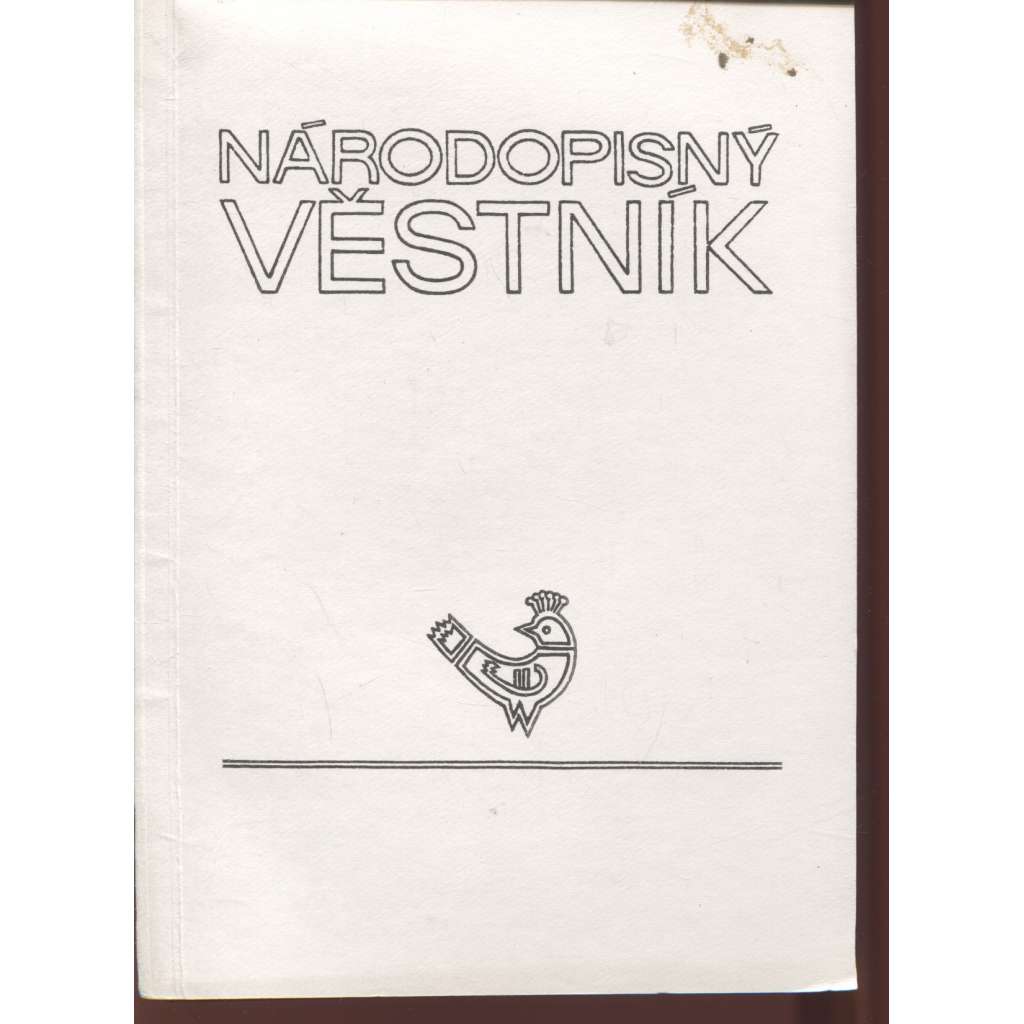 Národopisný věstník XI. (53)/1994