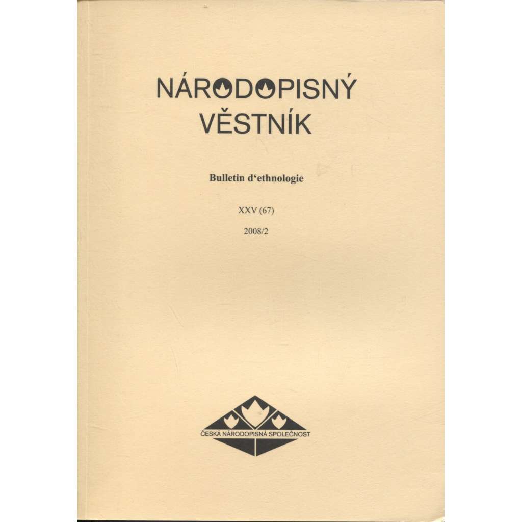 Národopisný věstník XXV. (67), číslo 2/2008