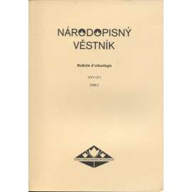 Národopisný věstník XXV. (67), číslo 2/2008