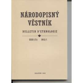 Národopisný věstník XXIX.(71)/2012, číslo 1