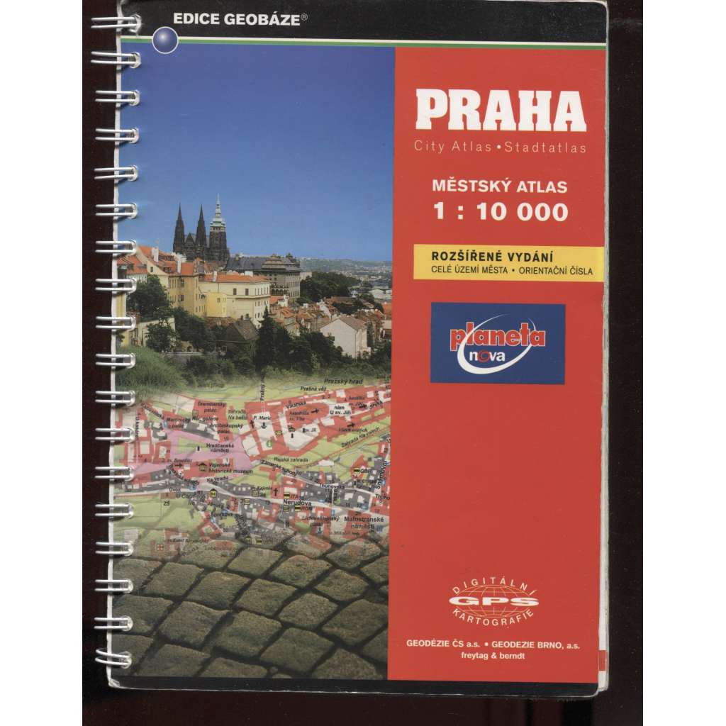 Praha - městský atlas 1 : 10 000