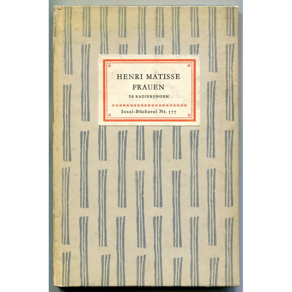 Frauen. 32 Radierungen [= Insel-Bücherei; 577] [grafiky; akty; ženy]