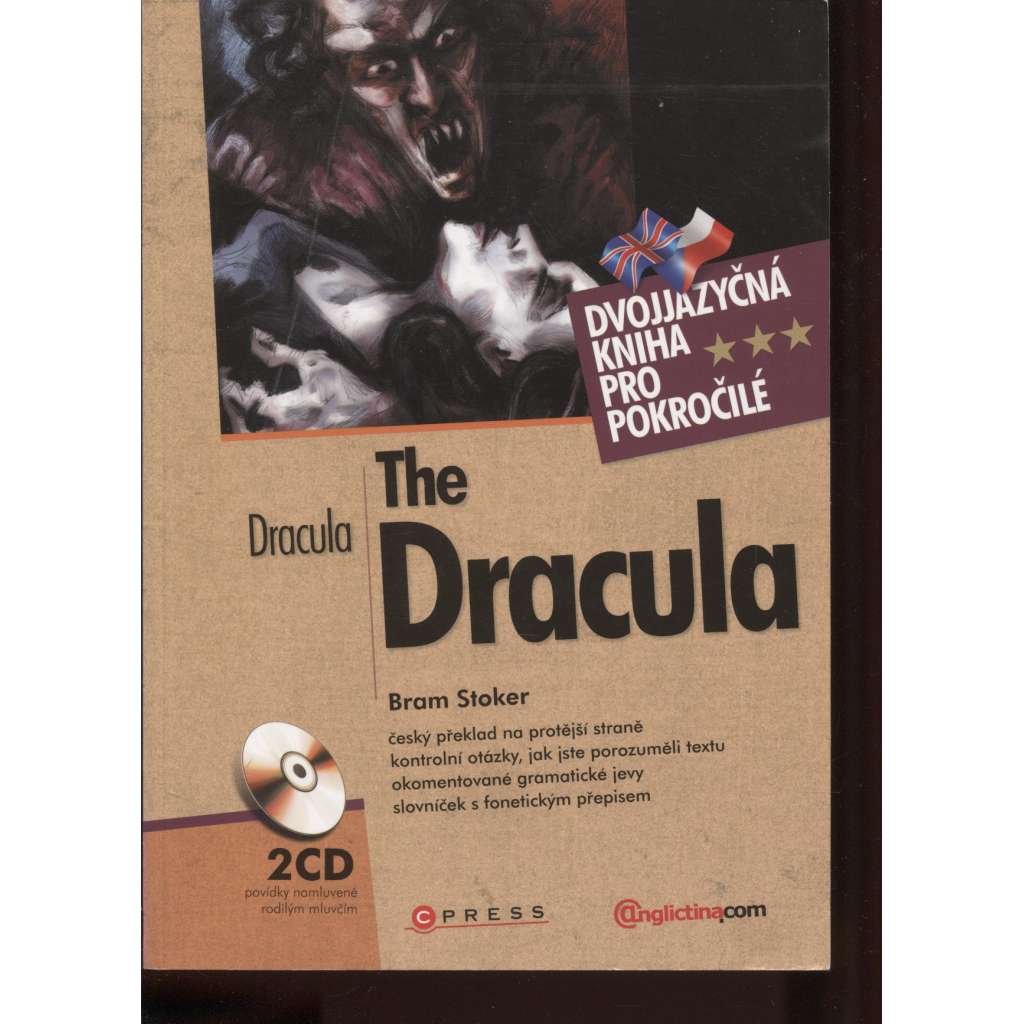 Dracula / The Dracula (text česky a anglicky) - POUZE KNIHA - BEZ CD