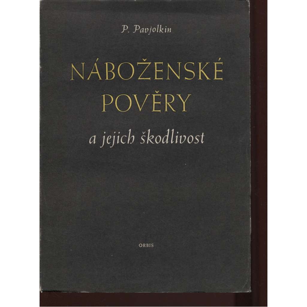 Náboženské pověry a jejich škodlivost