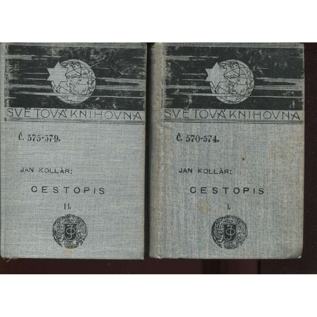 Cestopis I. a II. (2 svazky, Ottova Světová knihovna)