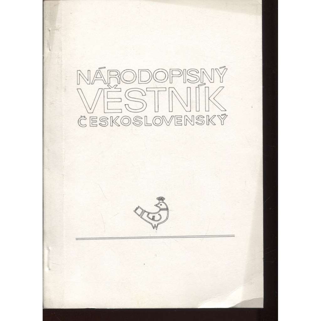 Národopisný věstník československý, roč. II., č. 44/1985