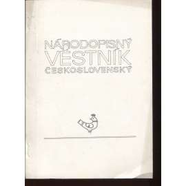 Národopisný věstník českoslovanský, roč. II., č. 44/1985