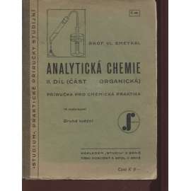 Analytická chemie, II. díl (část organická)