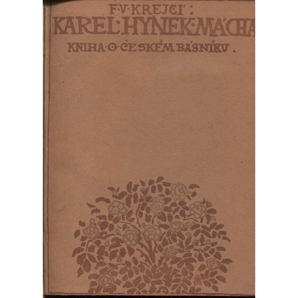 Karel Hynek Mácha: Kniha o českém básníku