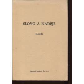 Slovo a naděje (exil) Sborník - česká katolická literatura