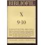 Bibliofil, ročník X., číslo 1.-10/1933. Časopis pro pěknou knihu a její úpravu