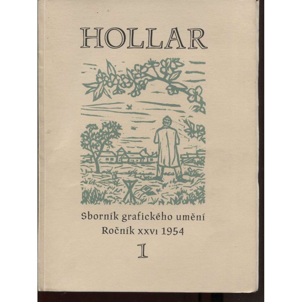 HOLLAR - Sborník grafického umění - Ročník XXVI./1954 (přílohy)
