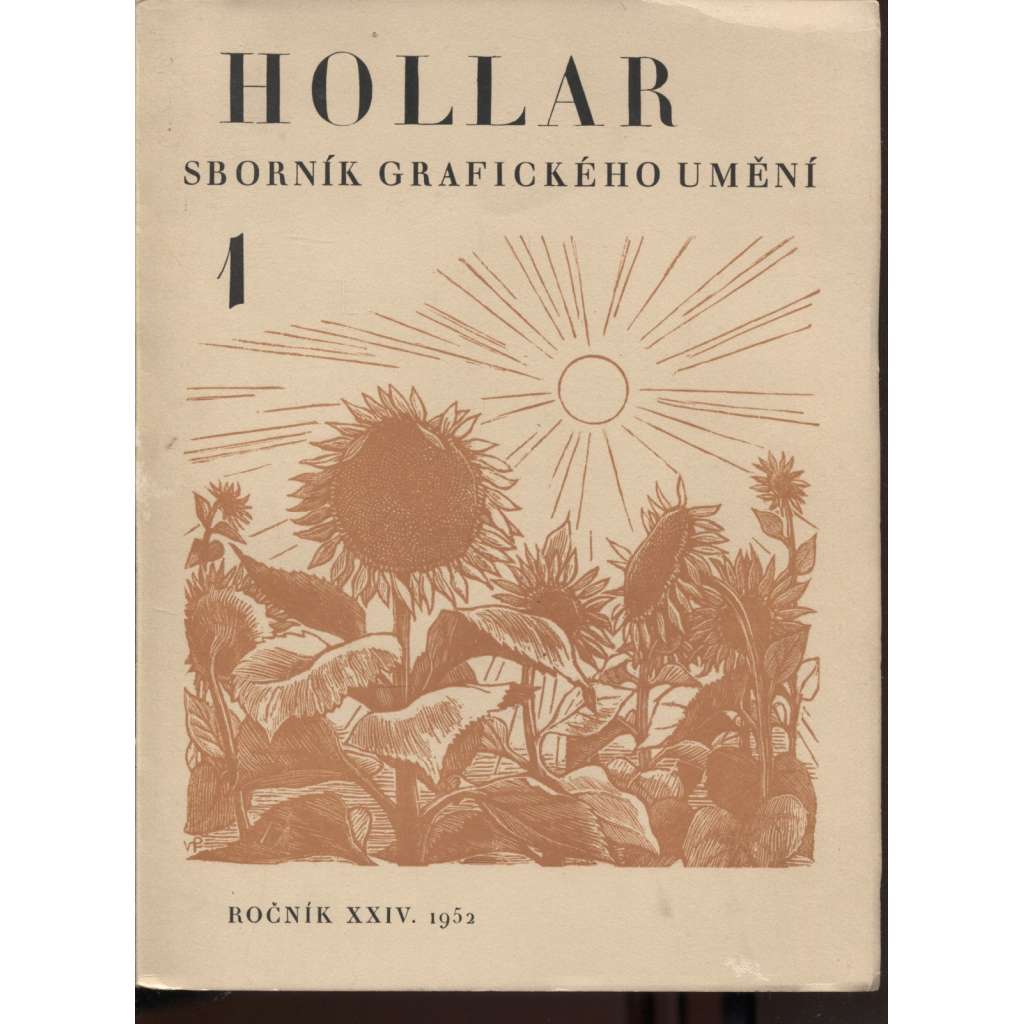HOLLAR - Sborník grafického umění - Ročník XXIV./1952 (přílohy)