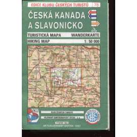 Česká Kanada a Slavonicko (turistická mapa)