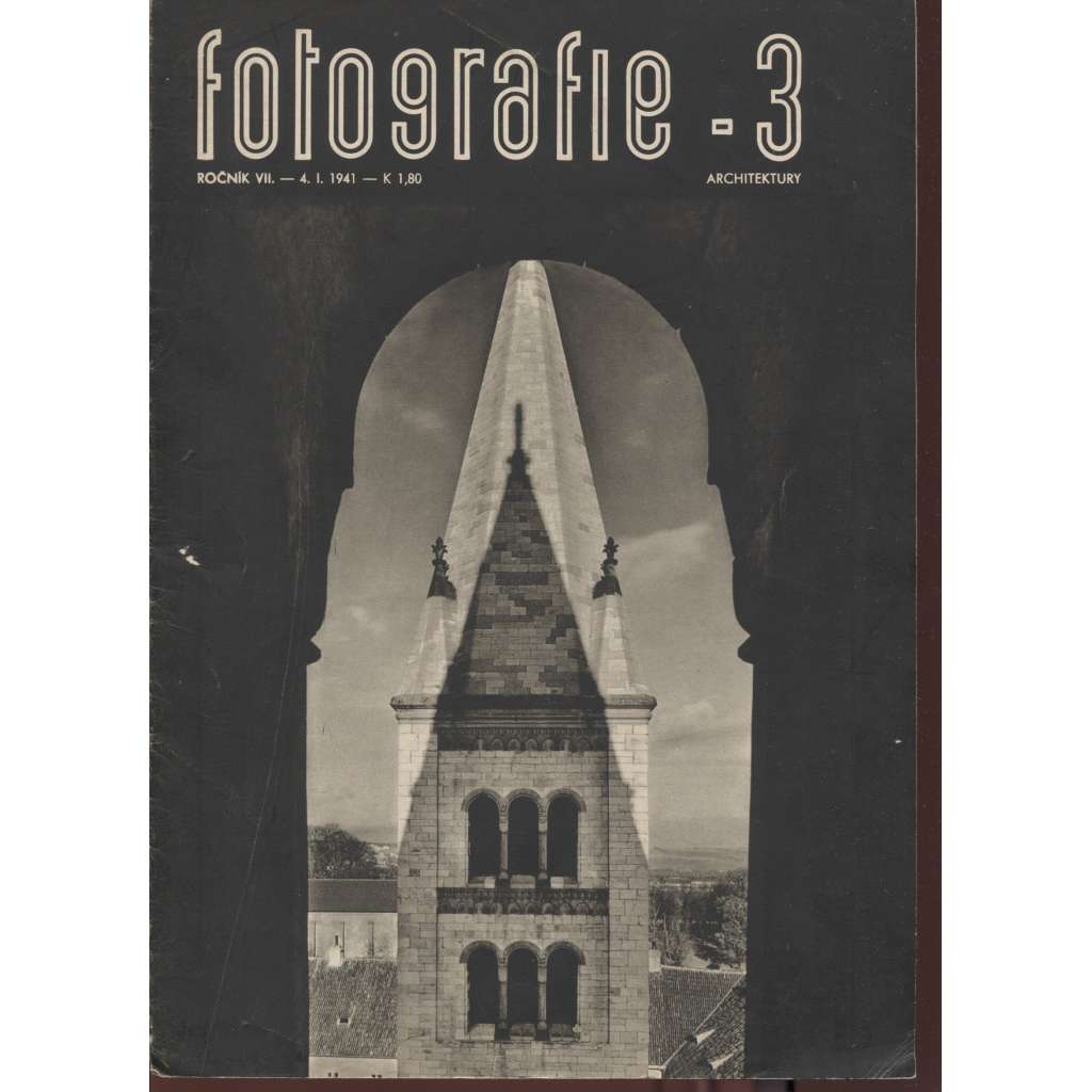 Časopis Fotografie, ročník VII., číslo 3/1941
