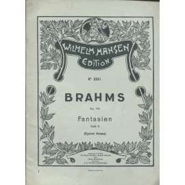 Johannes Brahms: Fantasien (klavír)