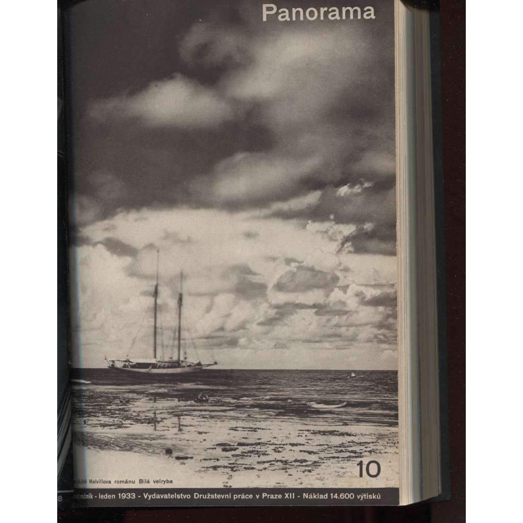 Panorama, ročník 10/1932-1933, ročník 11/1933, ročník 12/1934 (Zpravodaj Družstevní práce)