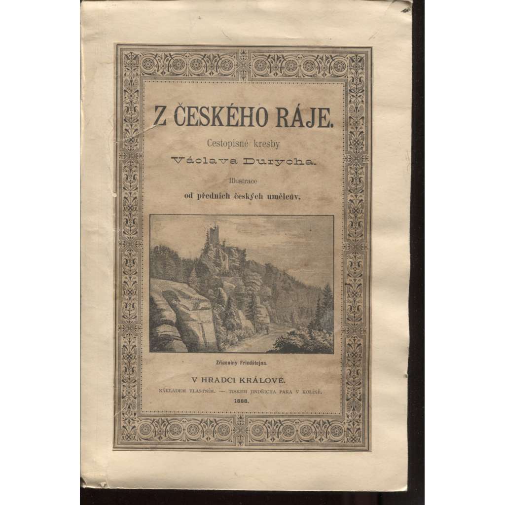 Z Českého ráje. Cestopisné kresby Václava Durycha (1886)