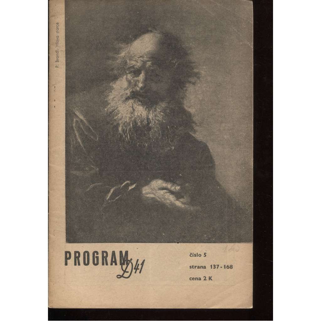 Cizinka (Divadelní časopis, divadlo, program D 41, číslo  5., ročník 6/1940)