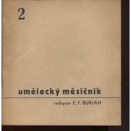 Umělecký měsíčník, ročník XIV., čísla 2.-10/1950-1951 (chybí 1. číslo) - divadlo