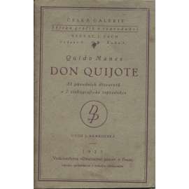 Quido Manes - Don Quijote (sada pohlednic - 51 reprodukcí dřevorytů a 1 zinkografická reprodukce)