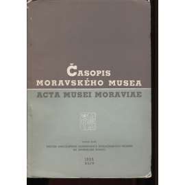 Některé národopisné konsekvence společenských proměn na zemědělské vesnici (Časopis Moravského musea, ročník XLIV. /1959)